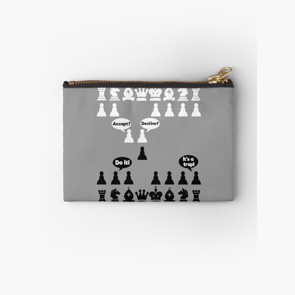 Item preview, Chess Pieces Funny Opening Game Move  designed and sold by WibbleDesign.