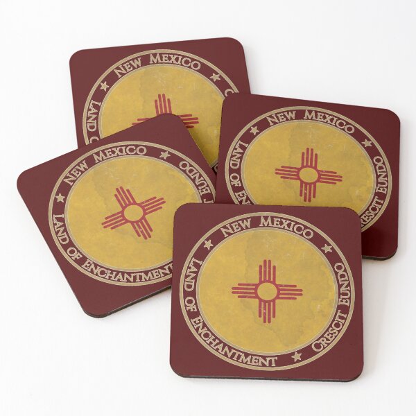 Item preview, Vintage New Mexico USA United States of America American State Flag designed and sold by DragonXX.
