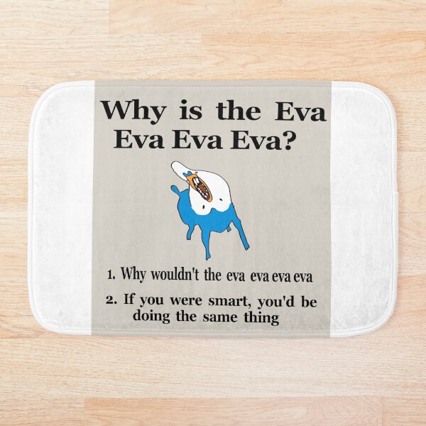 Aperçu de l'œuvre Pourquoi The Eva Eva Eva Eva? créée et vendue par Mtphysicalbb3.