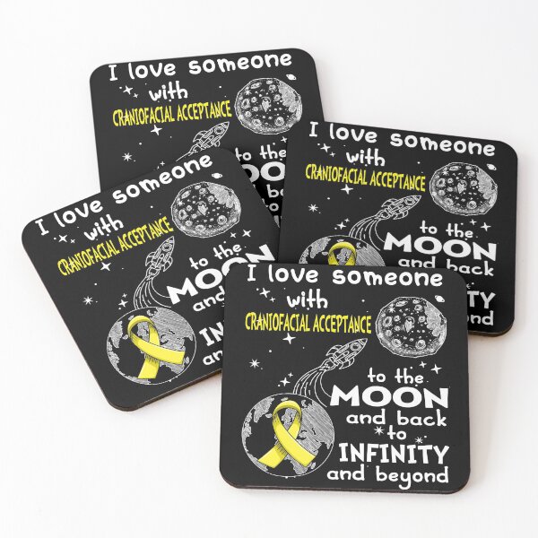 Item preview, I Love Someone With Craniofacial Acceptance To The Moon And Back designed and sold by heppenp.