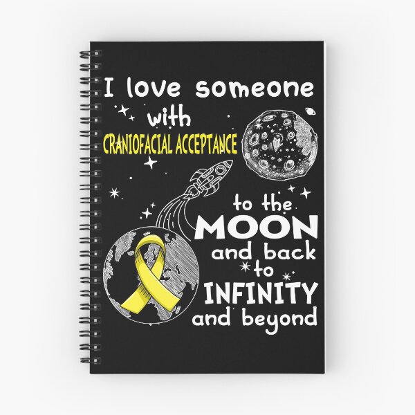 Item preview, I Love Someone With Craniofacial Acceptance To The Moon And Back designed and sold by heppenp.