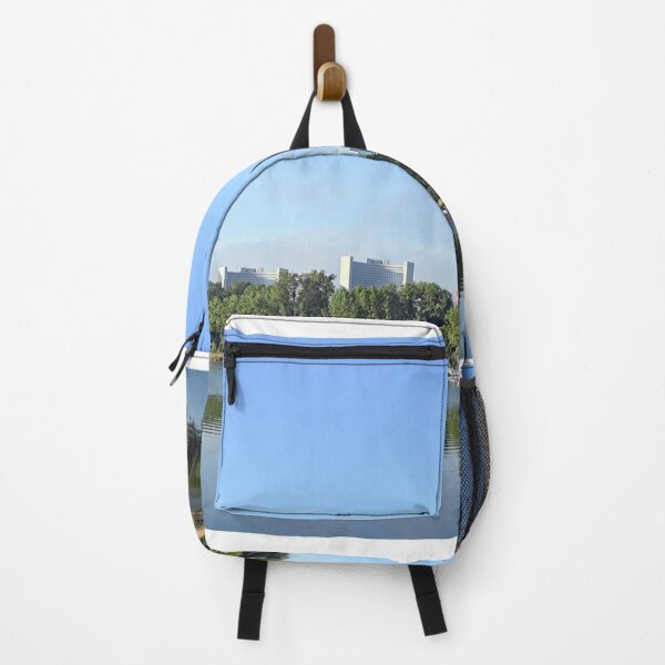 Item preview, Vienna city skyline on the Danube river in the morning designed and sold by goceris.