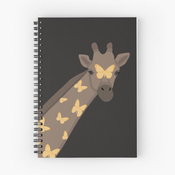Item preview, Dark Giraffe with Butterfly Print designed and sold by muffinstandd.