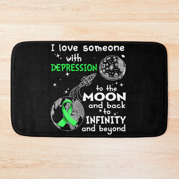 Item preview, I Love Someone With Depression To The Moon And Back designed and sold by heppenp.