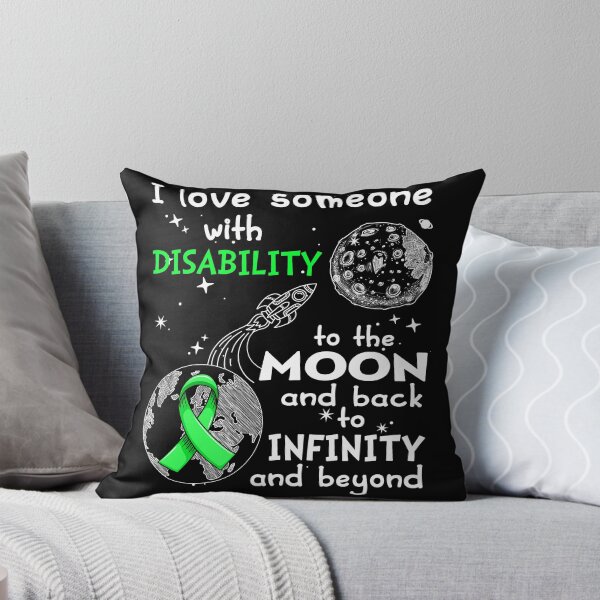 Item preview, I Love Someone With Disability To The Moon And Back designed and sold by heppenp.