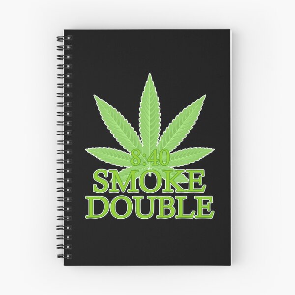 Item preview, 8:40 Smoke Double Cannabis Weed Leaf Gift designed and sold by TTFMerch.