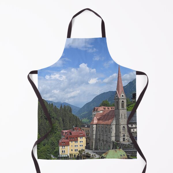 Item preview, church and buildings Bad Gastein cityscape Austria designed and sold by goceris.