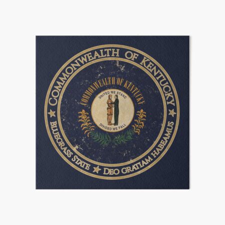 Item preview, Vintage Kentucky USA United States of America American State Flag designed and sold by DragonXX.