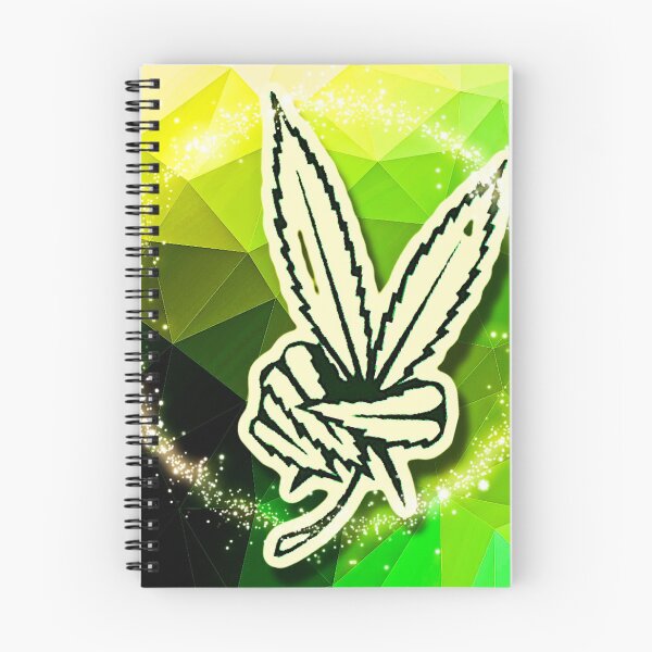 Artikelvorschau, Frieden und Cannabliss grüne Polygone entworfen und verkauft von Electric Mystic Art Merch.