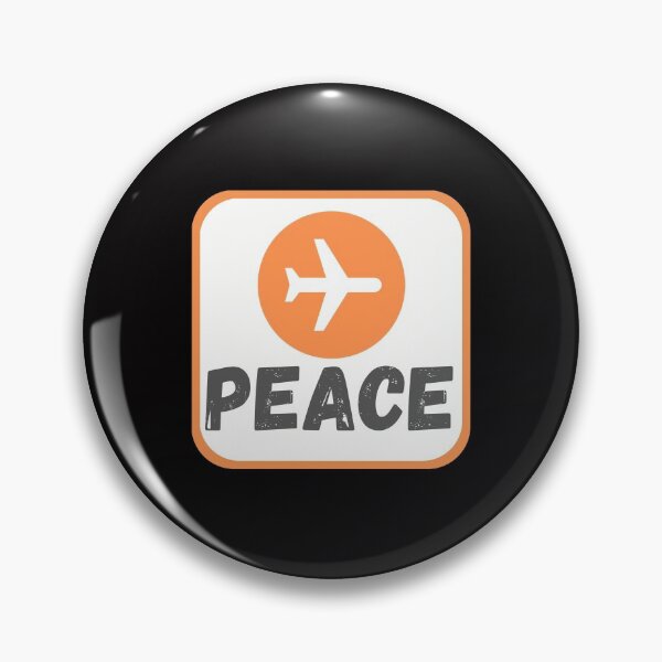 Item preview, Airplane Mode Peace designed and sold by Crayonjar.