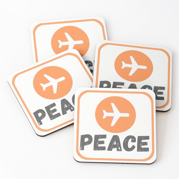 Item preview, Airplane Mode Peace designed and sold by Crayonjar.