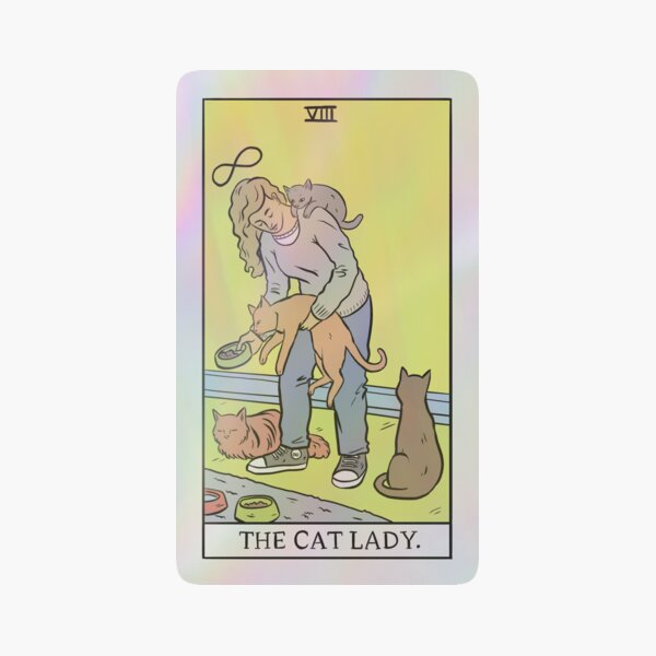 Item preview, Modern Tarot - The Cat Lady designed and sold by Alice Carroll.