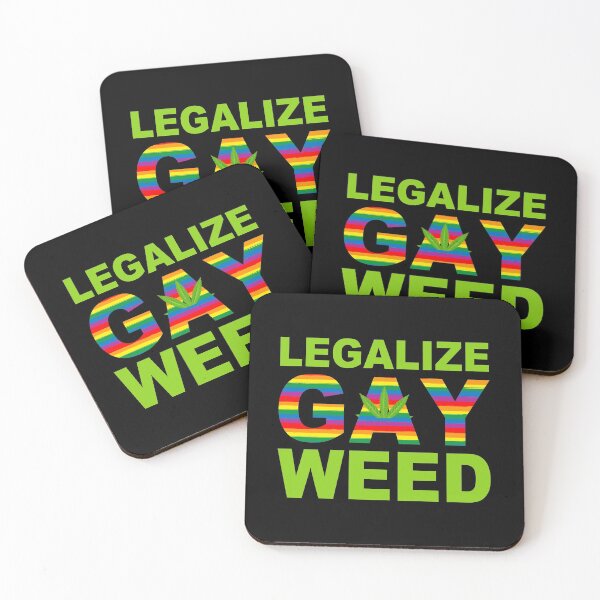 Item preview, Legalize Gay Weed Colorful Cannabis Weed GIft designed and sold by TTFMerch.