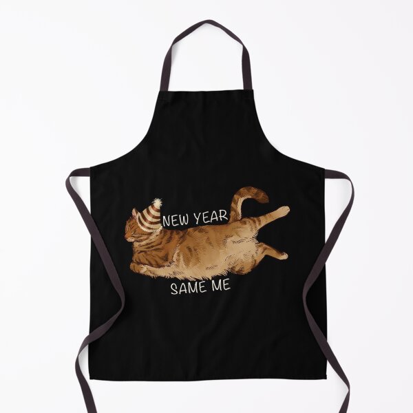 Aperçu de l'œuvre Nouvel an même me chat orange tabby créée et vendue par Petcetera.