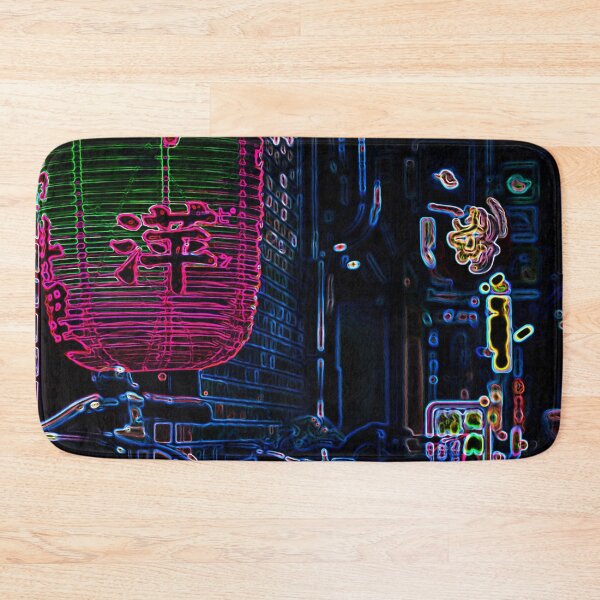 Item preview, Futuristic Japanese Neon Tokyo designed and sold by Luke King.