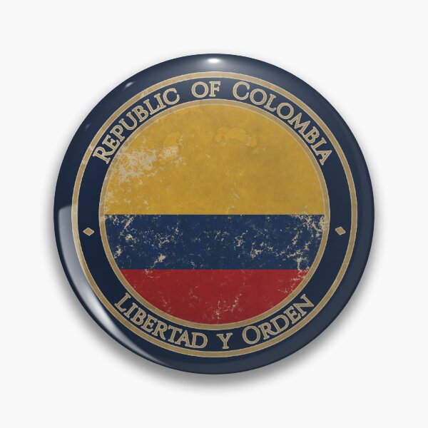 Item preview, Vintage Republic of Colombia USA South America United States Flag designed and sold by DragonXX.