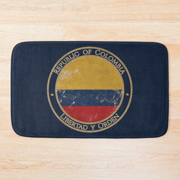 Aperçu de l'œuvre Drapeau de la République de Colombie vintage créée et vendue par DragonXX.