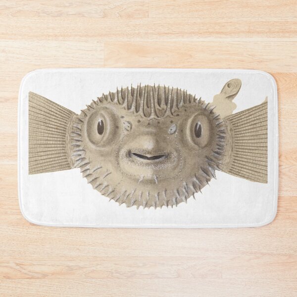 Item preview, Puffer fish illustration design  designed and sold by TrippyEarth.