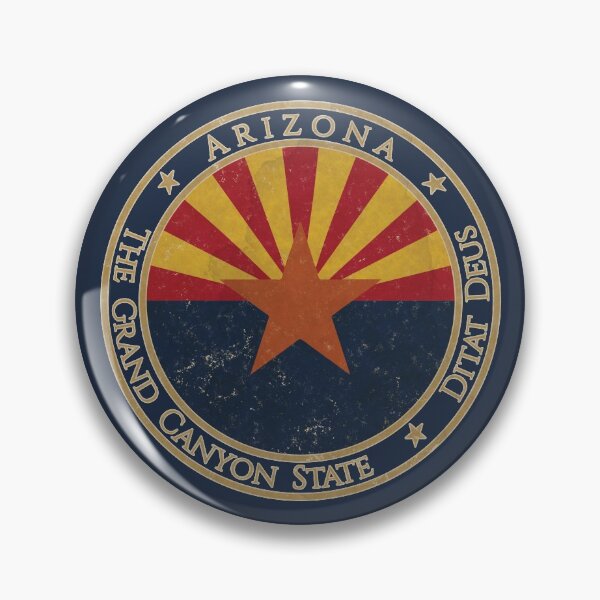 Item preview, Vintage Arizona USA United States of America American State Flag designed and sold by DragonXX.