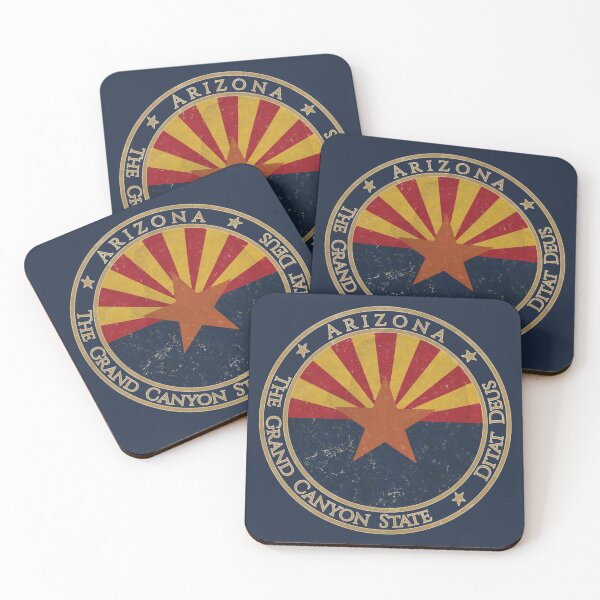 Item preview, Vintage Arizona USA United States of America American State Flag designed and sold by DragonXX.