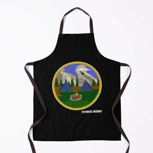 Item preview, Camping wilderness holiday mountains hiking adventure freedom designed and sold by titanosdesign.