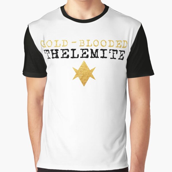 Item preview, Gold-Blooded Thelemite (light background) designed and sold by IAO131.