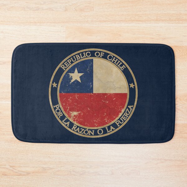 Item preview, Vintage Republic of Chile USA South America United States Flag designed and sold by DragonXX.