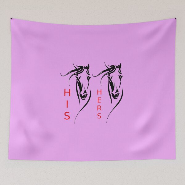 Item preview,  His and Hers Horse Mounts designed and sold by BeautonFashions.