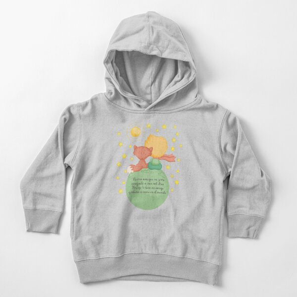 The Little Prince and the Fox Toddler Pullover Hoodie