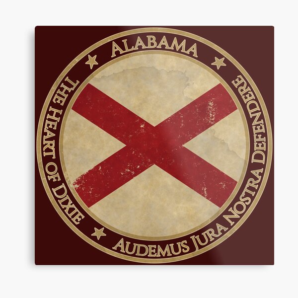 Item preview, Vintage Alabama USA United States of America American State Flag designed and sold by DragonXX.