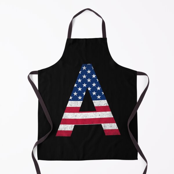 Item preview, Vintage Letter A Capital Alphabet American Flag A Gift designed and sold by Shariss.