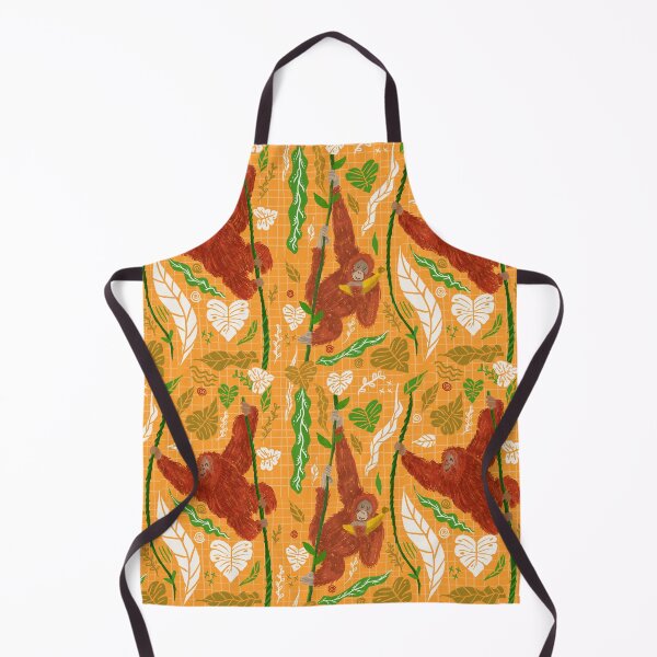 Item preview, Happy Orangutan in forest  designed and sold by HowreSketch.