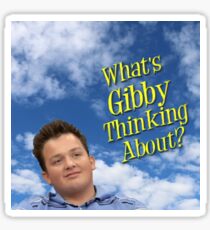 What is Gibby thinking about? Sticker