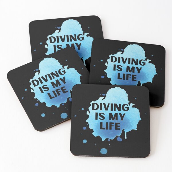 Item preview, Diving Is My Life designed and sold by StudioAquaLumos.