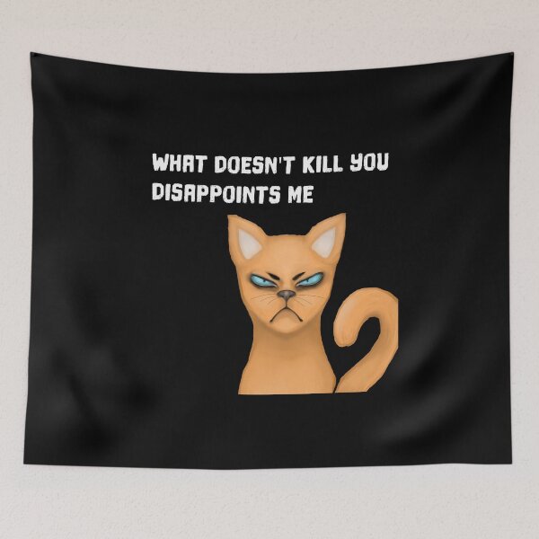 Item preview, Funny sayings cat pet dumb tiger designed and sold by titanosdesign.