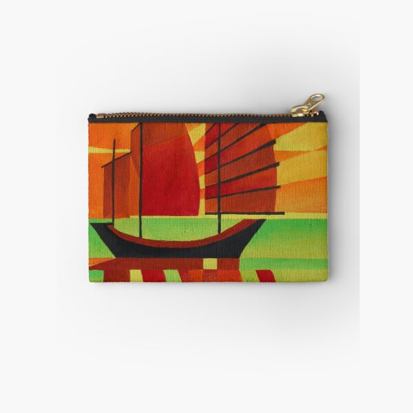 Item preview, Junk on Sea of Green Cubist Abstract designed and sold by taiche.