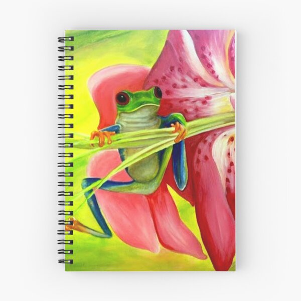 Item preview, Frog on Flower designed and sold by MoArtsy.