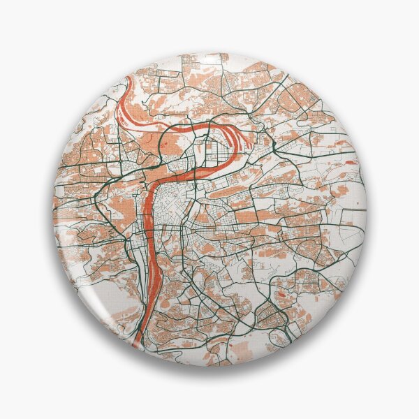 Item preview, Prague City Map of Czech Republic - Bohemian designed and sold by deMAP.