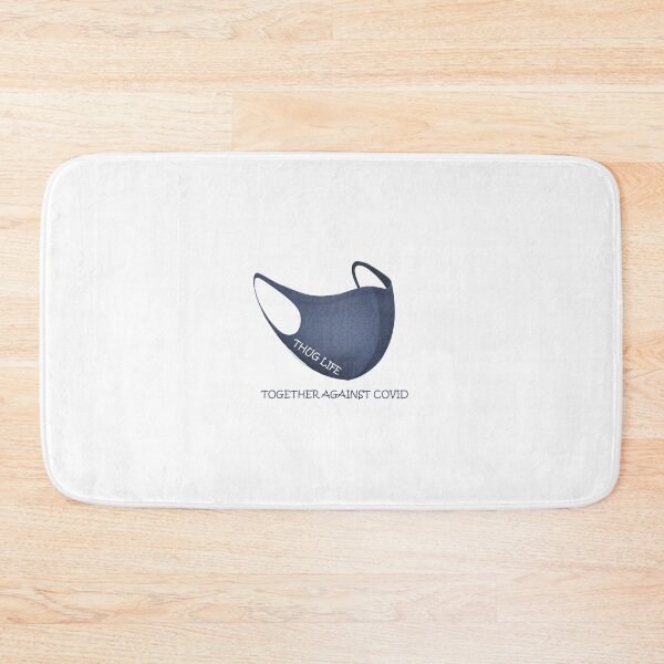 Item preview, Thug Life- Together Aganist Covid- T-Shirt Face Mask designed and sold by MUHAMMEDHUSEYNO.