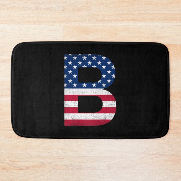 Item preview, Vintage Letter B Capital Alphabet American Flag B Gift designed and sold by Shariss.