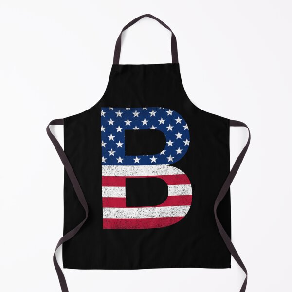 Item preview, Vintage Letter B Capital Alphabet American Flag B Gift designed and sold by Shariss.