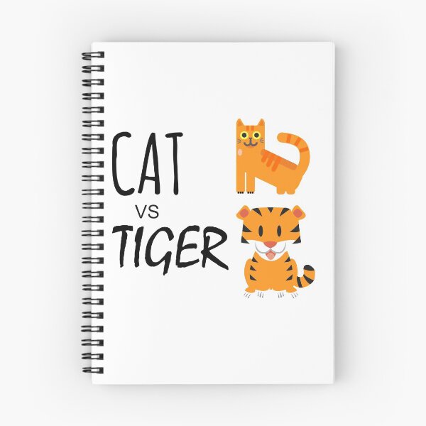 Item preview, Cat vs Tiger designed and sold by ZamuDesign.