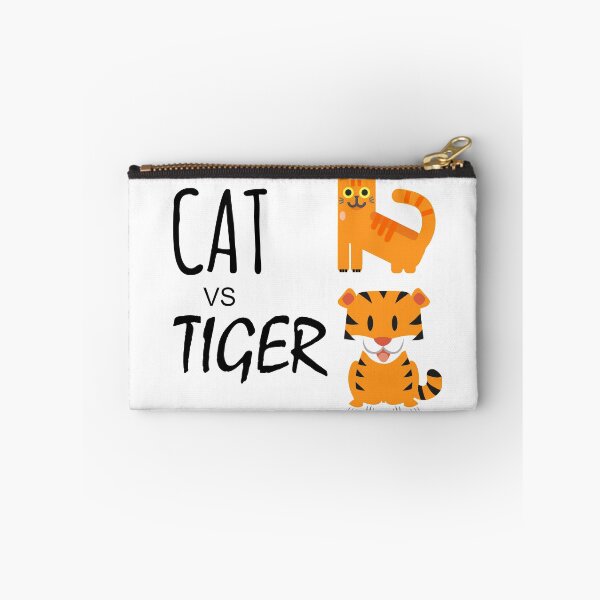 Item preview, Cat vs Tiger designed and sold by ZamuDesign.