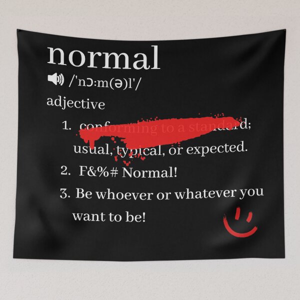 Item preview, Definition of Normal designed and sold by Pumpkin-Prints.