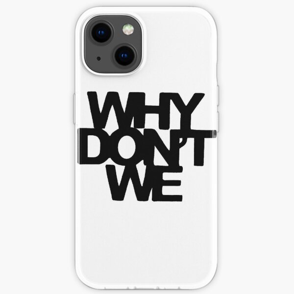 why don't we logo iPhone Soft Case