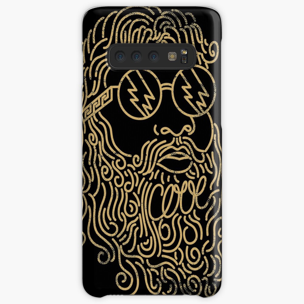 A Cool God_Gold Samsung Galaxy Snap Case