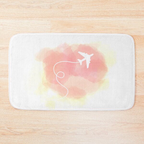 Item preview, Watercolor Airplaine in the Clouds designed and sold by HaanaSam.