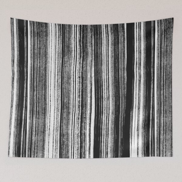 Item preview, Modern Minimal Line Painting In Black And White designed and sold by gamboling.