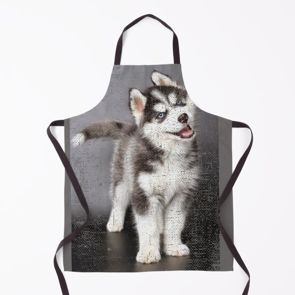 Item preview, Cute Siberian Husky Dog Vintage Gift Distressed Portrait designed and sold by Zavola.