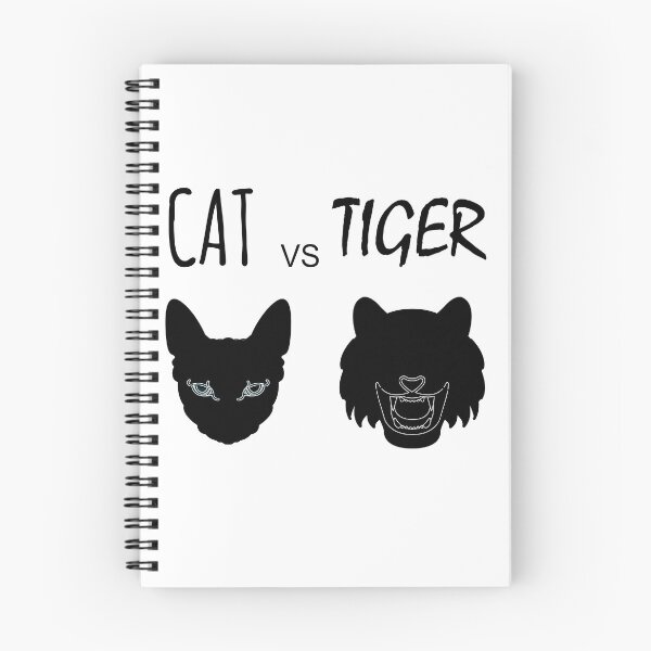 Item preview, Cat vs Tiger designed and sold by ZamuDesign.